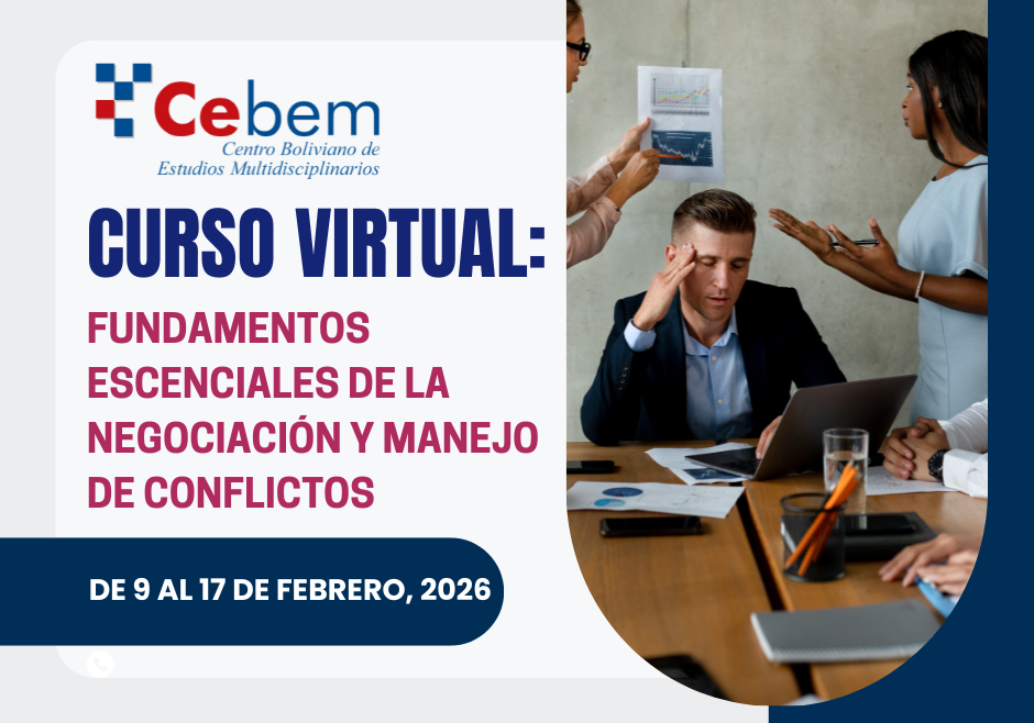 Curso Virtual: Fundamentos Escenciales de la Negociación y Manejo de Conflictos